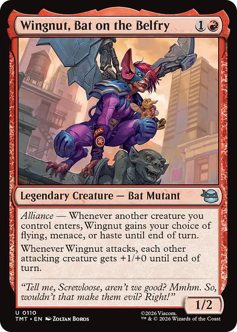 Wingnut, Bat on the Belfry - TMT - U