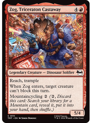 Zog, Triceraton Castaway - TMT - C