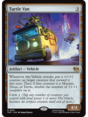Turtle Van - TMT - R