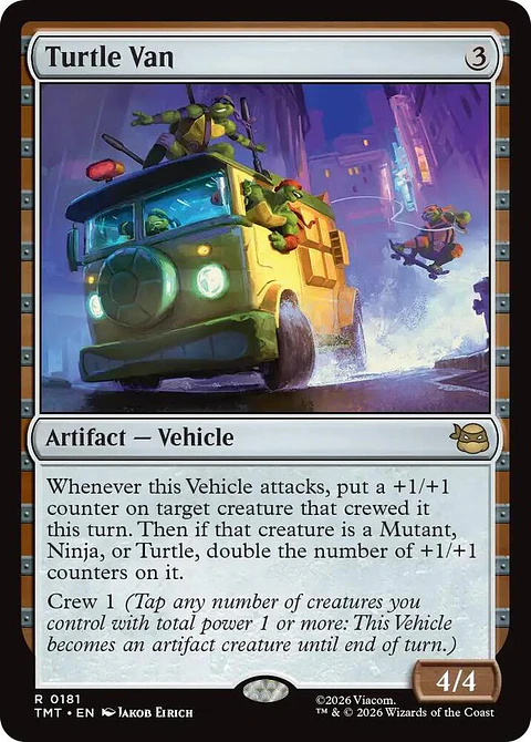 Turtle Van - TMT - R