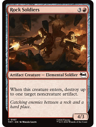 Rock Soldiers - TMT - C