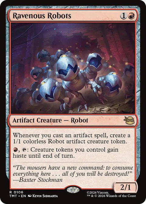 Ravenous Robots - TMT - R