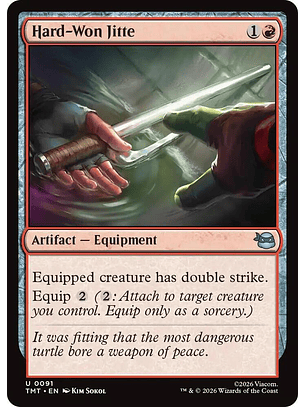Hard-Won Jitte - TMT - U