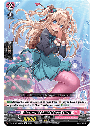 Midwinter Experience, Fruru - DZ-LBT02/057EN - Rare