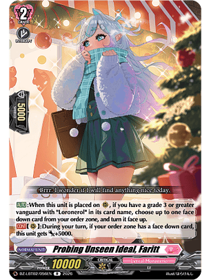 Probing Unseen Ideal, Faritt - DZ-LBT02/056EN - Rare