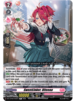 SweetLinker, Uiteena - DZ-LBT02/052EN - Rare
