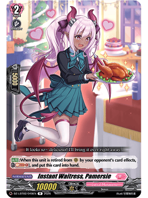 Instant Waitress, Pamersie - DZ-LBT02/049EN - Rare