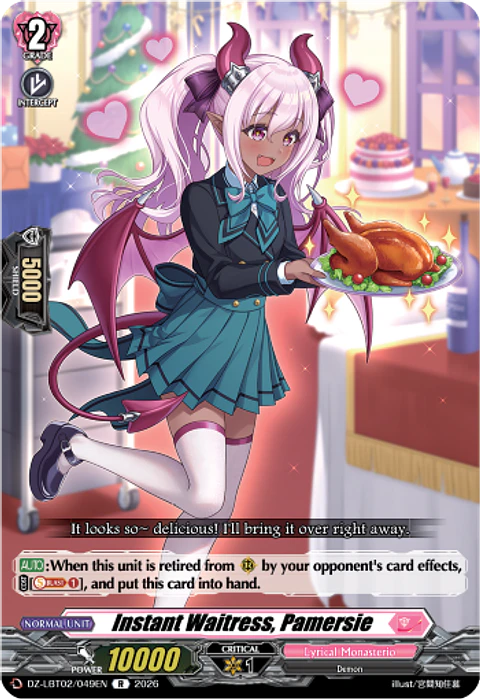 Instant Waitress, Pamersie - DZ-LBT02/049EN - Rare