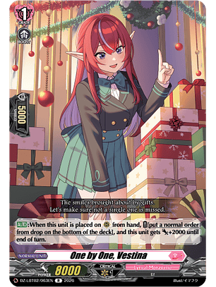 One by One, Vestina - DZ-LBT02/063EN - Rare