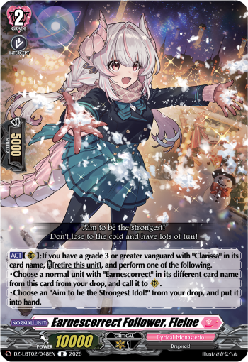 Earnescorrect Follower, Fielne - DZ-LBT02/048EN - Rare 1