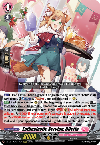 Enthusiastic Serving, Diletta - DZ-LBT02/018EN - RRR  1