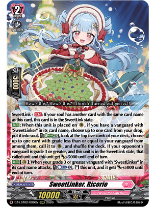 SweetLinker, Ricorie - DZ-LBT02/009EN - RRR