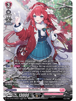 RaiZ:BlaZ, Folia - DZ-LBT02/SR06EN - SR 