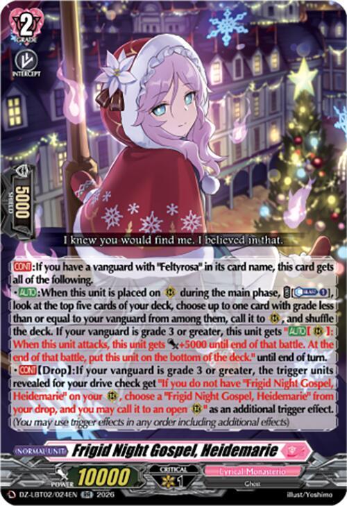 Frigid Night Gospel, Heidemarie - DZ-LBT02/024EN - RR 1