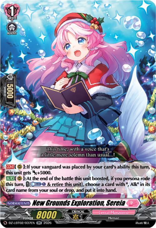 New Grounds Exploration, Sereia - DZ-LBT02/037EN - RR 1