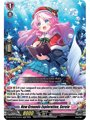 New Grounds Exploration, Sereia - DZ-LBT02/037EN - RR