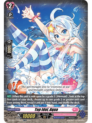 Top Idol, Aqua - DZ-LBT01/028EN - RR 