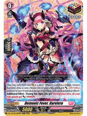 Demonic Fever, Garviera - DZ-LBT02/020EN - ORR