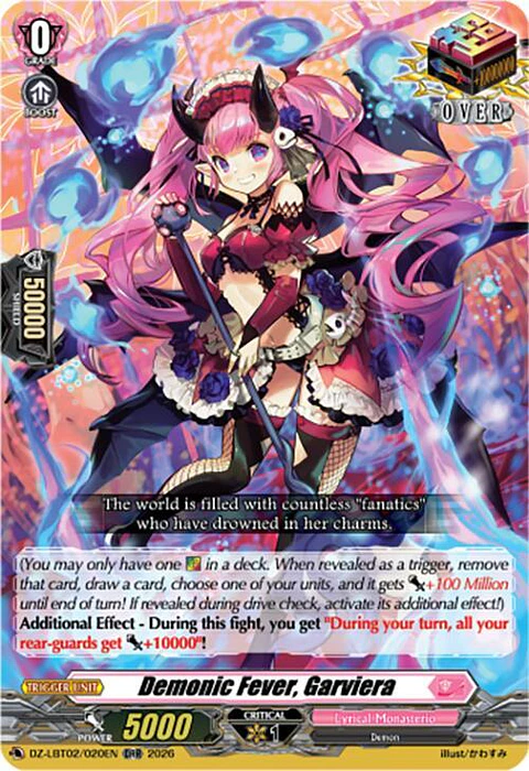 Demonic Fever, Garviera - DZ-LBT02/020EN - ORR