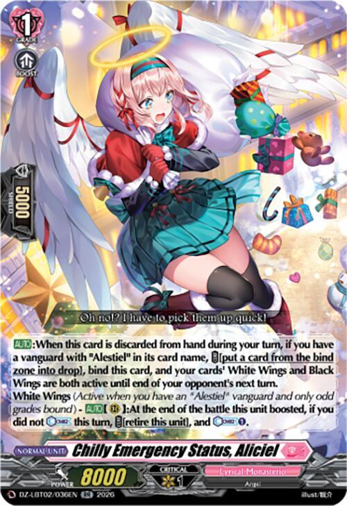 Chilly Emergency Status, Aliciel - DZ-LBT02/036EN - RR  1