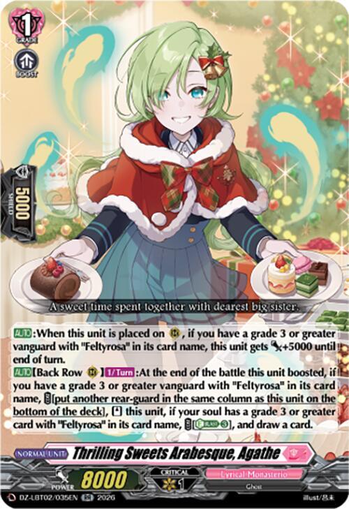 Thrilling Sweets Arabesque, Agathe - DZ-LBT02/035EN - RR  1