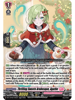 Thrilling Sweets Arabesque, Agathe - DZ-LBT02/035EN - RR 