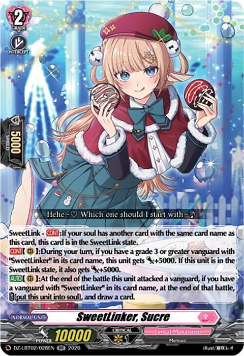 SweetLinker, Sucre - DZ-LBT02/028EN - RR