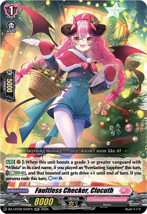 Faultless Checker, Clocuth - DZ-LBT02/042EN - RR 