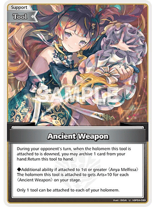 Ancient Weapon - hBP04-099 - Uncommon 