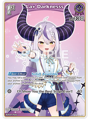La+ Darknesss - hBP04-057 - Uncommon 