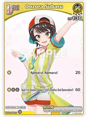 Oozora Subaru - hBP04-067 - Common 