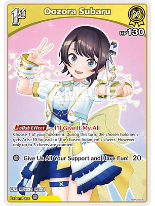 Oozora Subaru - hBP04-070 - Uncommon 