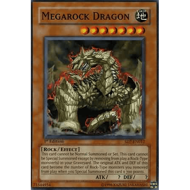 Megarock Dragon - SD7-EN012 - Common