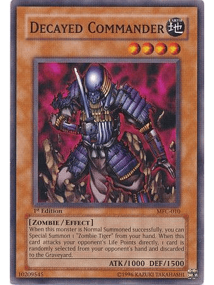 Decayed Commander - MFC-010 - Common