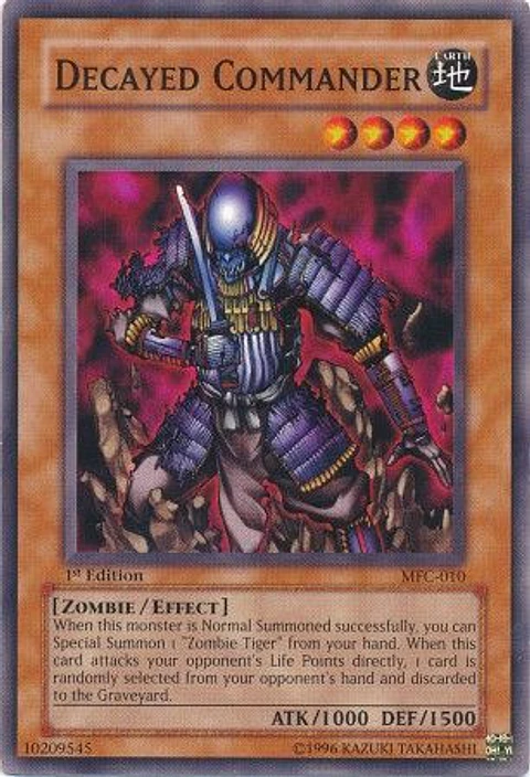 Decayed Commander - MFC-010 - Common