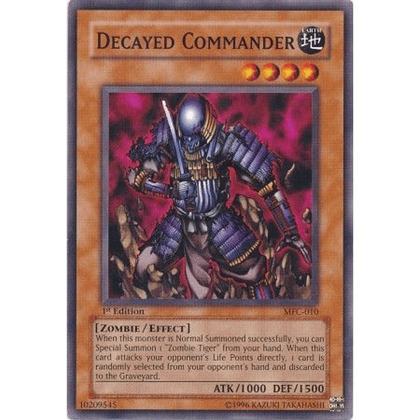 Decayed Commander - MFC-010 - Common