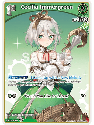 Cecilia Immergreen - hBP04-030 - Uncommon 