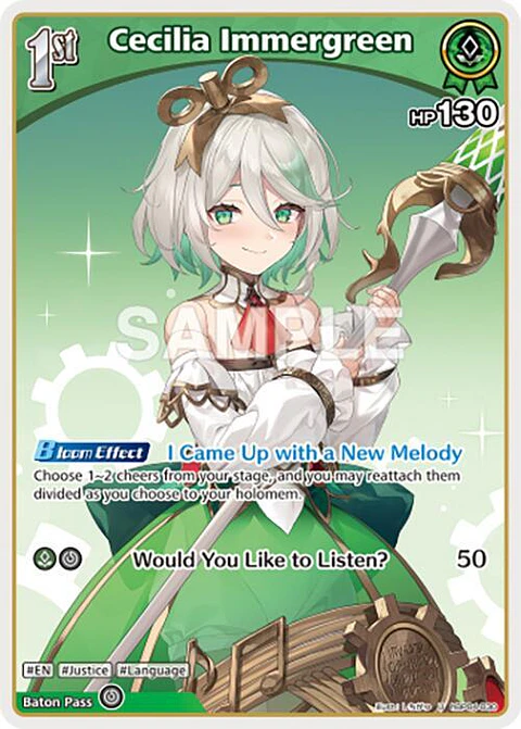 Cecilia Immergreen - hBP04-030 - Uncommon 