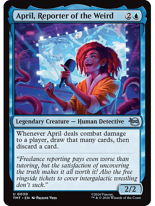 April, Reporter of the Weird - TMT - U