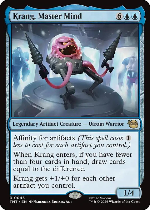 Krang, Master Mind - TMT - R