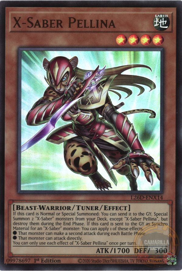 X-Saber Pellina - L26D-ENX14 - Ultra Rare 1