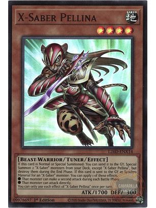 X-Saber Pellina - L26D-ENX14 - Ultra Rare