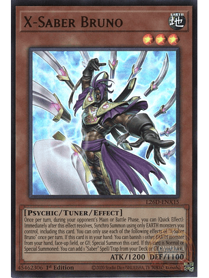 X-Saber Bruno - L26D-ENX15 - Ultra Rare