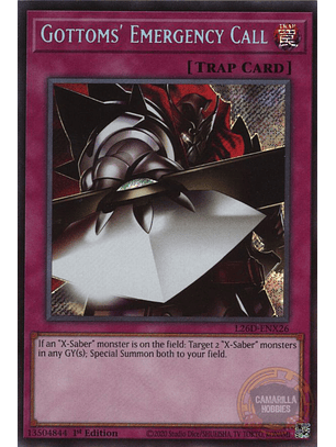 Gottoms' Emergency Call - L26D-ENX26 - Secret Rare 