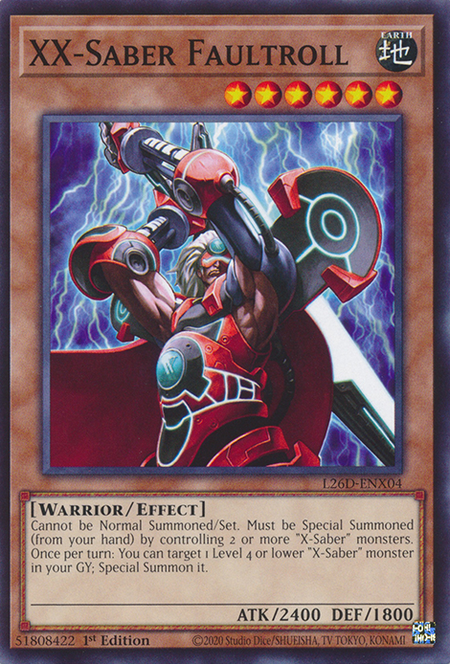 XX-Saber Faultroll - L26D-ENX04 - Common  1