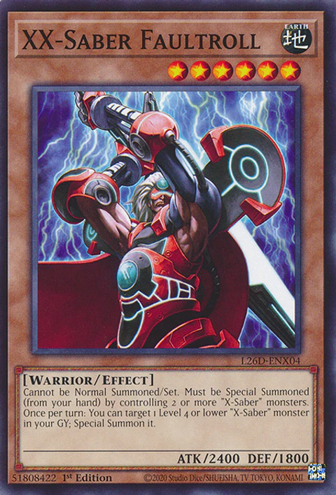 XX-Saber Faultroll - L26D-ENX04 - Common 