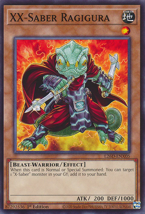 XX-Saber Ragigura - L26D-ENX05 - Common 