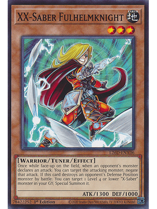 XX-Saber Fulhelmknight - L26D-ENX06 - Common 