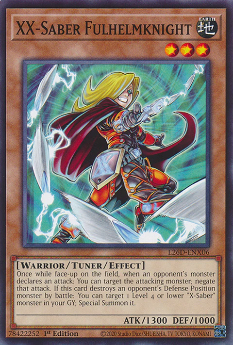 XX-Saber Fulhelmknight - L26D-ENX06 - Common 