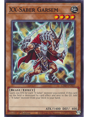 XX-Saber Garsem - L26D-ENX07 - Common 